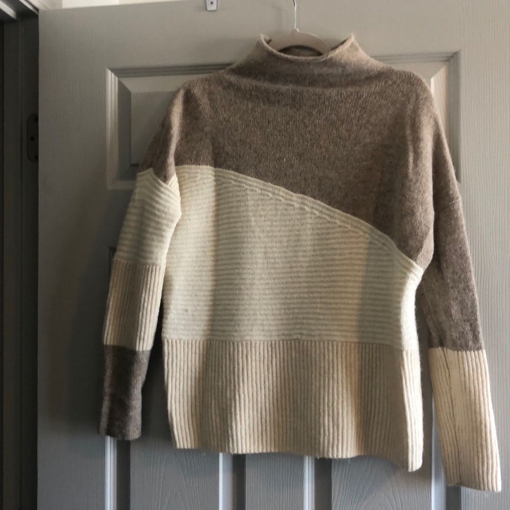 Neutral color sweater